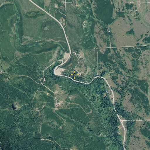 Aerial/Satellite Image of Vance Hill, MT
