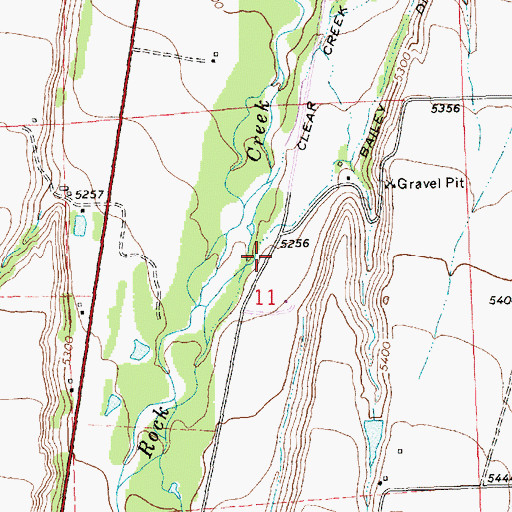 Topographic Map of Horsethief Sportsman Access, MT