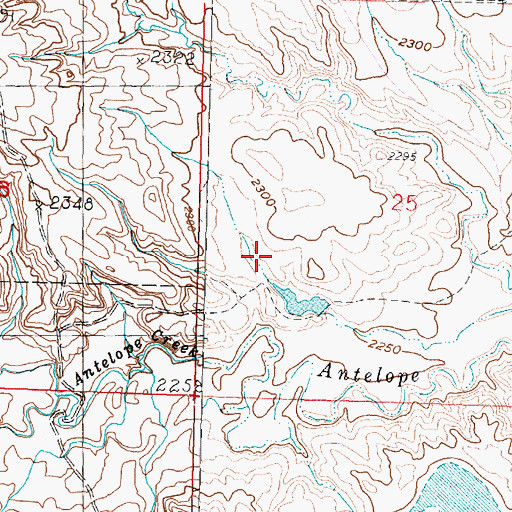 Topographic Map of Carie Dam, MT