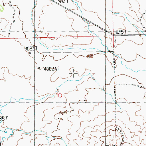 Topographic Map of Ray Jerrers Number 1 Dam, MT