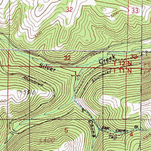 Topographic Map of Sawmill Gulch, MT