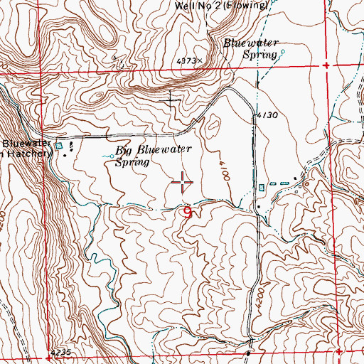 Topographic Map of 06S24E09AC__01 Spring, MT