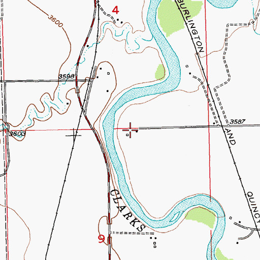 Topographic Map of 06S23E09ABAB01 Well, MT