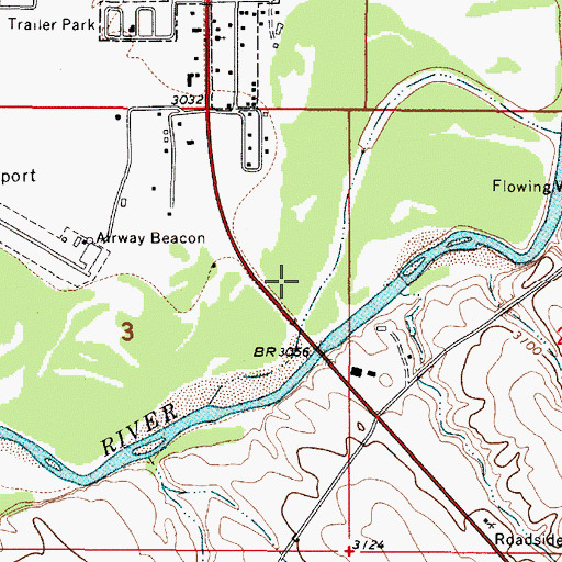 Topographic Map of 05S51E03ADD_02 Well, MT