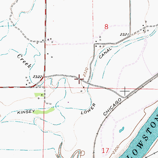 Topographic Map of 09N48E08CDC_01 Well, MT