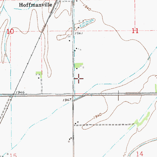 Topographic Map of 20N58E11CC__02 Well, MT
