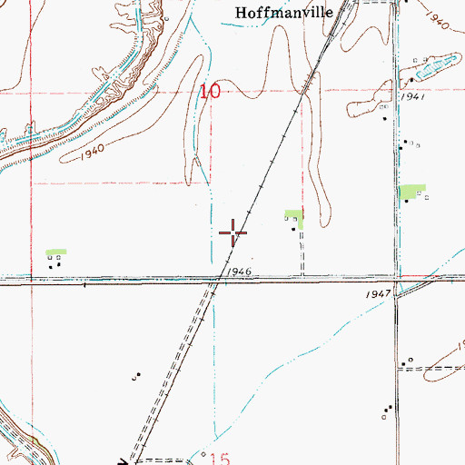 Topographic Map of 20N58E10DC__01 Well, MT