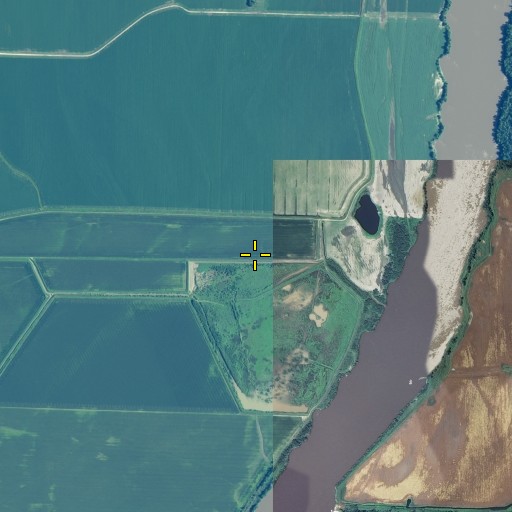 Aerial/Satellite Image of Cottier Creek, NE