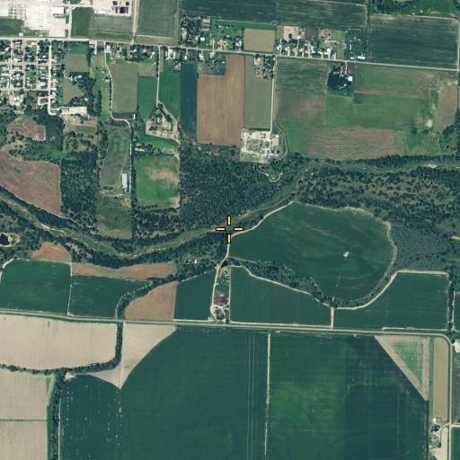 Aerial/Satellite Image of Dry Creek, NE