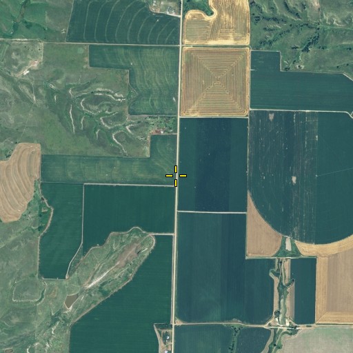 Aerial/Satellite Image of Fairview School, NE