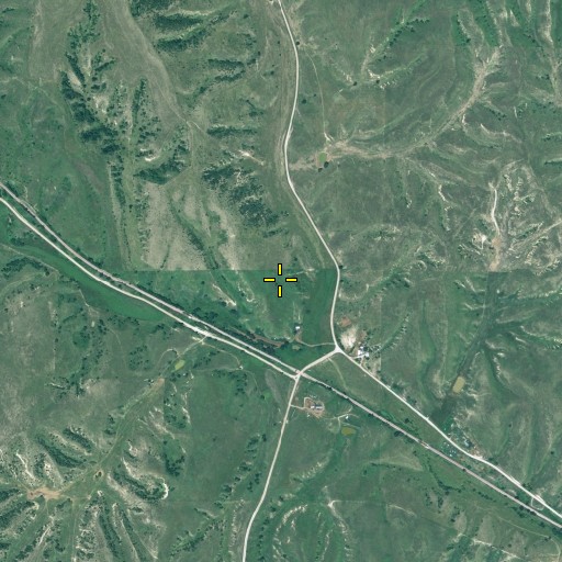 Aerial/Satellite Image of Ingham School (historical), NE