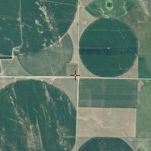Aerial/Satellite Image of Saint John Church, NE