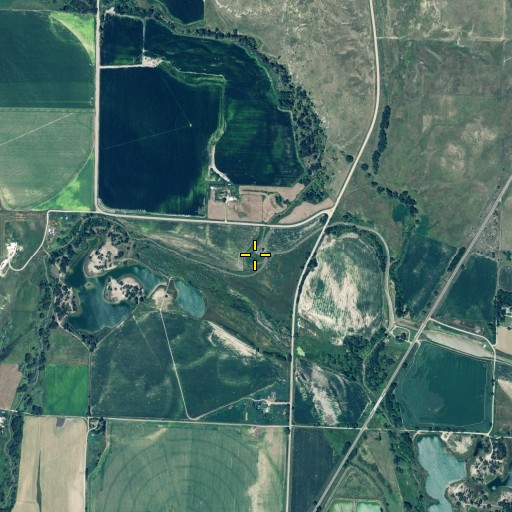Aerial/Satellite Image of Stinking Water Creek, NE