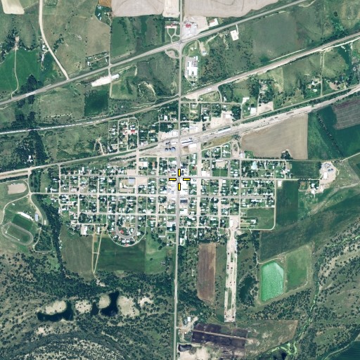 Aerial/Satellite Image of Trenton, NE