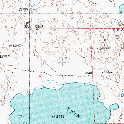 Topographic Map of South School Number 165 (historical), NE
