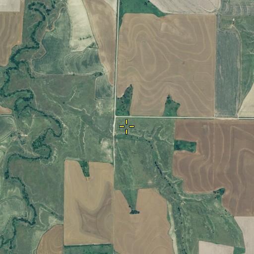 Aerial/Satellite Image of Red Willow County, NE