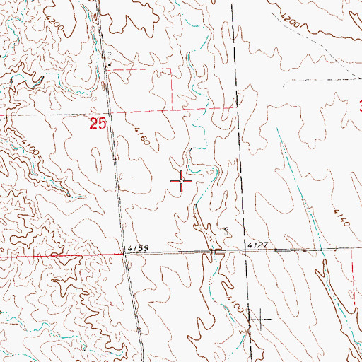 Topographic Map of South School Number 93, NE