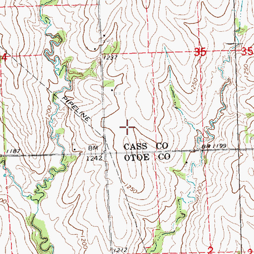 Topographic Map of KFMQ-FM (Lincoln), NE