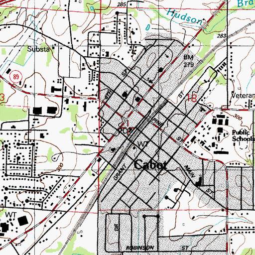 Cabot Post Office, AR