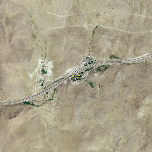 Aerial/Satellite Image of Highway Spring, NV