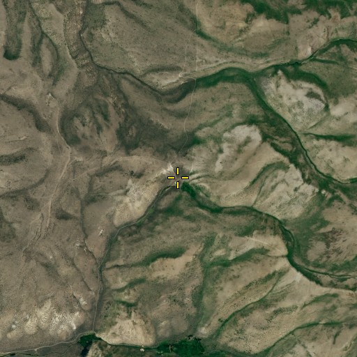 Aerial/Satellite Image of Tiser Spring, NV