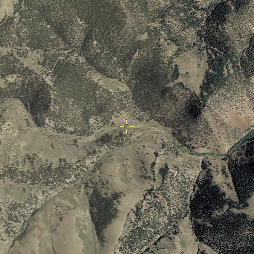 Aerial/Satellite Image of Topia Spring, NV
