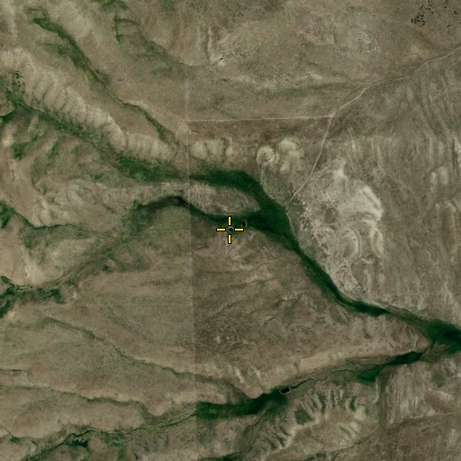 Aerial/Satellite Image of Upper Deadman Spring, NV