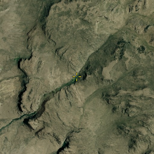 Aerial/Satellite Image of Wheeler Spring, NV