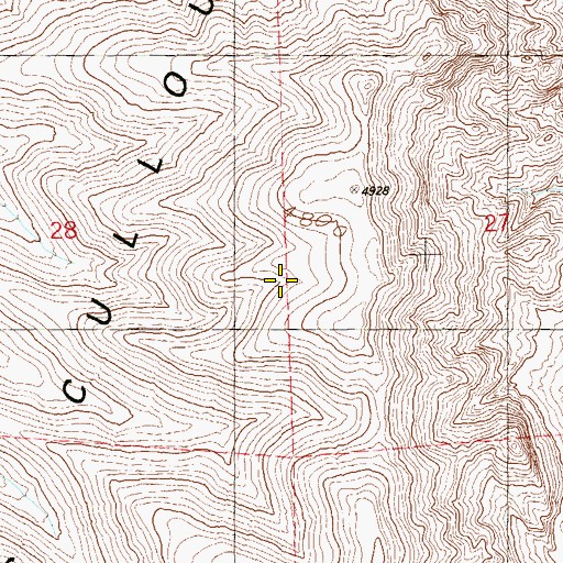 Topographic Map of McCullough Range, NV
