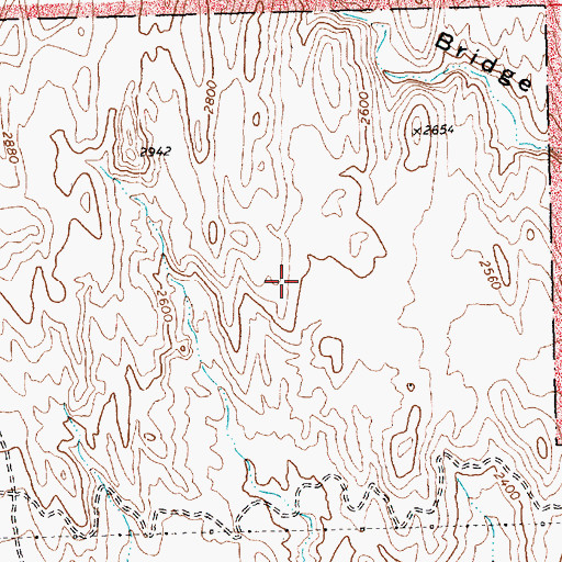 Topographic Map of Newberry Mountains, NV