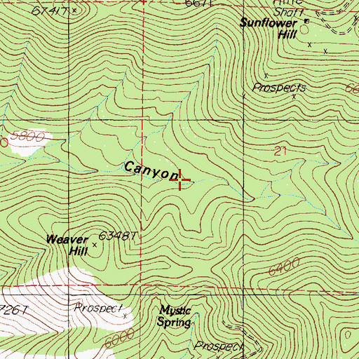 Topographic Map of Juniper Basin, NV