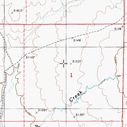 Topographic Map of Bobs Flat, NV