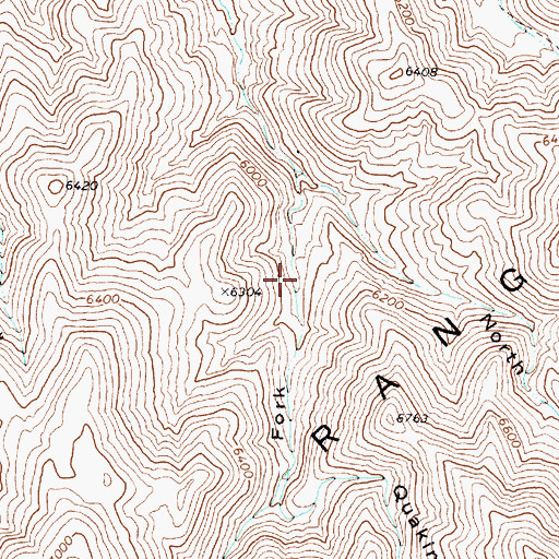 Topographic Map of Long Canyon Spring, NV
