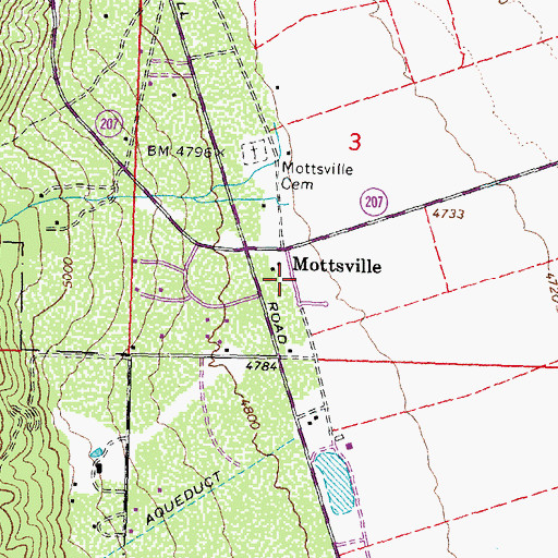 Topographic Map of Douglas County Fish Hatchery, NV