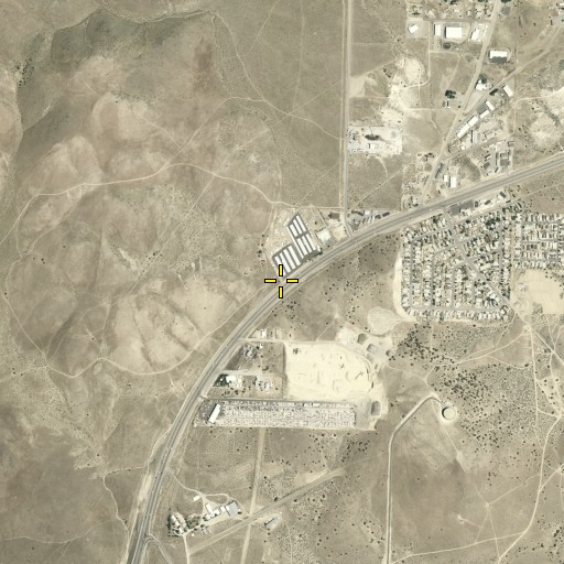 Aerial/Satellite Image of Summit Station (historical), NV
