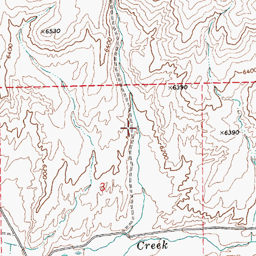 Topographic Map of Ohio Gulch, NV