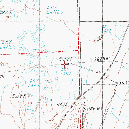 Topographic Map of Yelland Well, NV