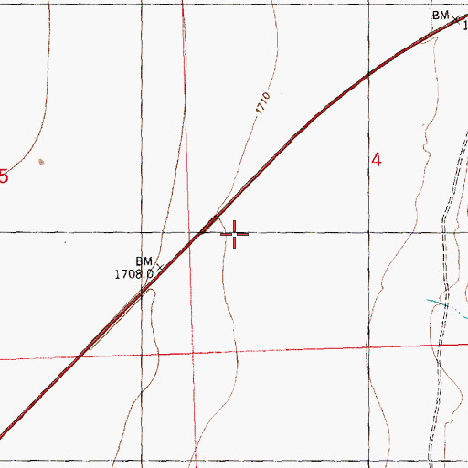 Topographic Map of Dolly Varden Flat, NV