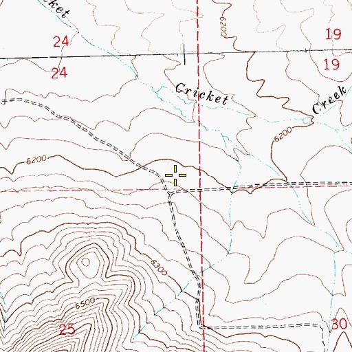 Topographic Map of Wilson Spring, NV