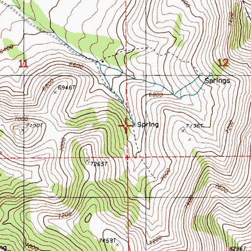 Topographic Map of Etchemendy Number Two, NV