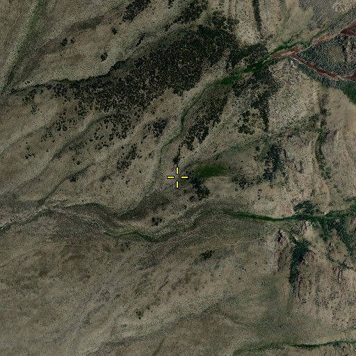 Aerial/Satellite Image of Cabin Spring, NV
