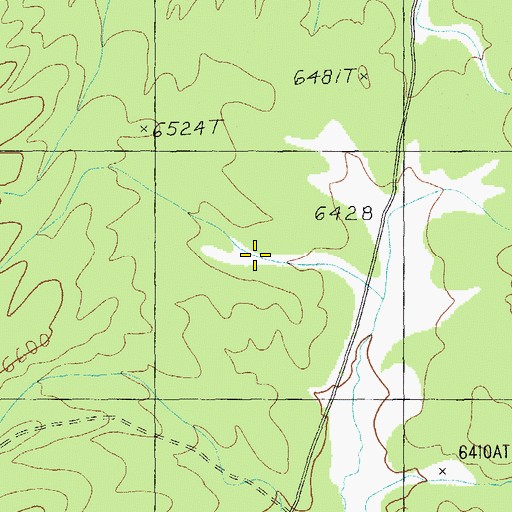 Topographic Map of Shaefer Spring, NV