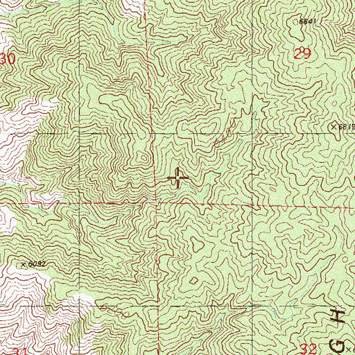 Topographic Map of Bird Spring (historical), NV
