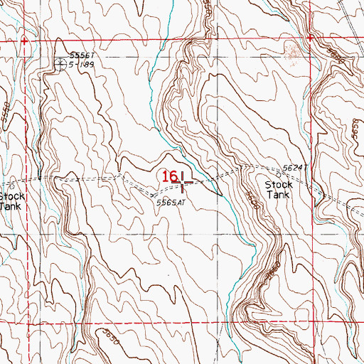 Topographic Map of Browns (historical), NV