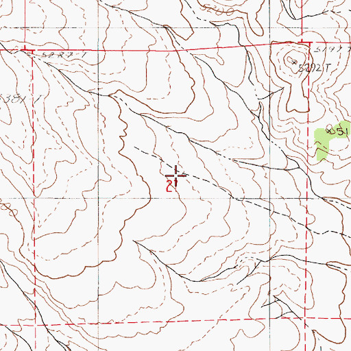 Topographic Map of Goldbanks Mining District, NV