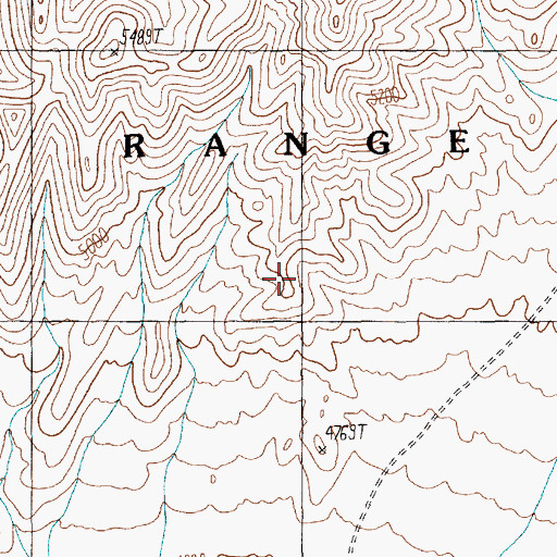 Topographic Map of Disappointment Spring, NV
