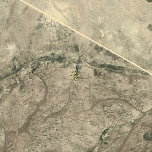 Aerial/Satellite Image of Fern Point Spring, NV