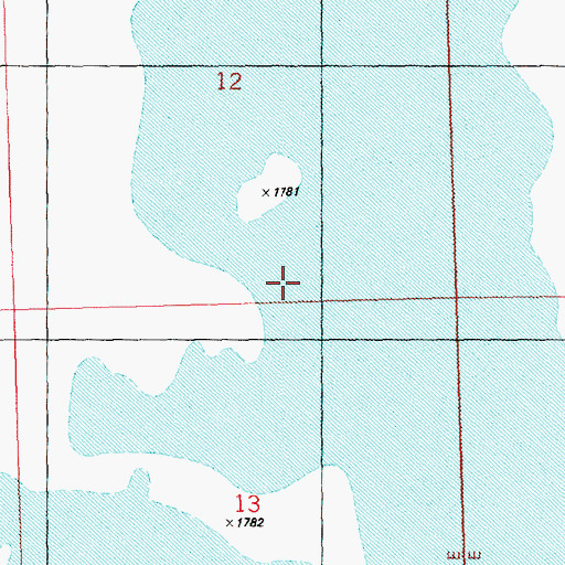 Topographic Map of Goshute Lake, NV