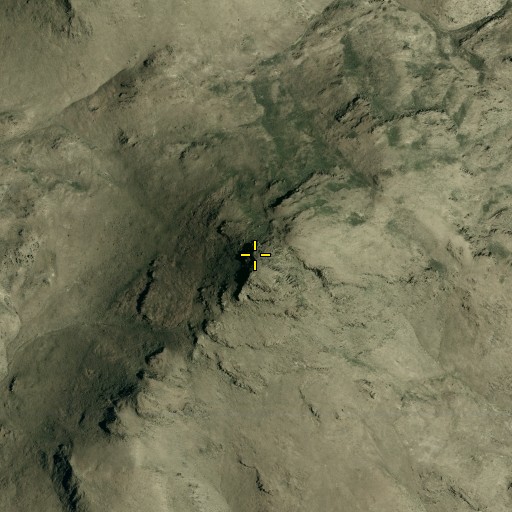 Aerial/Satellite Image of Division Peak, NV