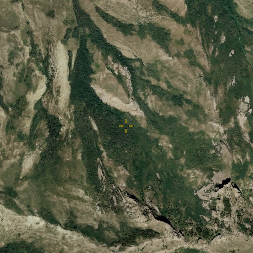 Aerial/Satellite Image of Basin Spring, NV